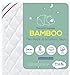 P'tit Lit - Matelas Bébé Bamboo - 60x120 cm - Viscose Douce et Absorbante - Sans traitement chimique - Déhoussable - Oeko Tex® - Fabrication Française