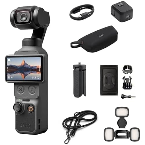 DJI Osmo Pocket 4 Fill Light Combo