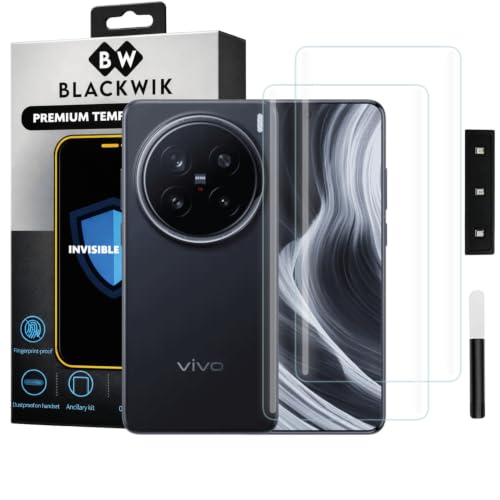 Image of Blackwik UV Curved Tempered Glass for Vivo X200 Pro | 2-Pack