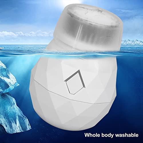 Esfregador Elétrico Facial, Escova Elétrica de Limpeza Facial 3 Engrenagens para Uso Diário