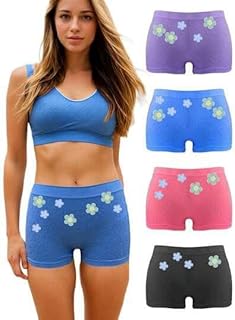Underwear Short For Women - Set Of 3 - Women's Boxer - Underwear For Women - Hot Short - Multi Color - Changing Graphics