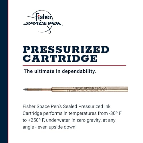 Fisher SPR4B Space Pen Point wkład pod ciśnieniem, czarny/pogrubiony