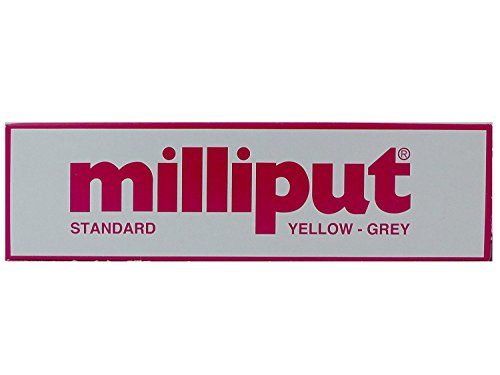 3 X Milliput Standaard Geel-Grijs 113.4g Pack
