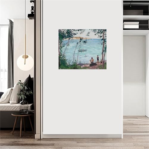 Affiche Albert Marquet Baigneuses impression sur toile haute définition - 3