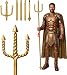 Costume Accessory King Neptune Trident, Gold, One Size