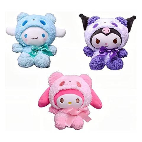 BGJJGT Cute Plush Cartoon Dolls, 7.85in Kawaii Plush Pillow, Soft Plush Cushion for Christmas Birthday Party Gifts for Fan’s Cover