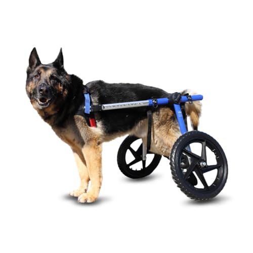 Dog Wheelchair - for Large Dogs 70-180 Pounds - Veterinarian Approved - Dog Wheelchair for Back Legs