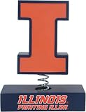 National Bobblehead Hall of Fame and Museum Illinois Fighting Illini Bobble Logo Bobble College
