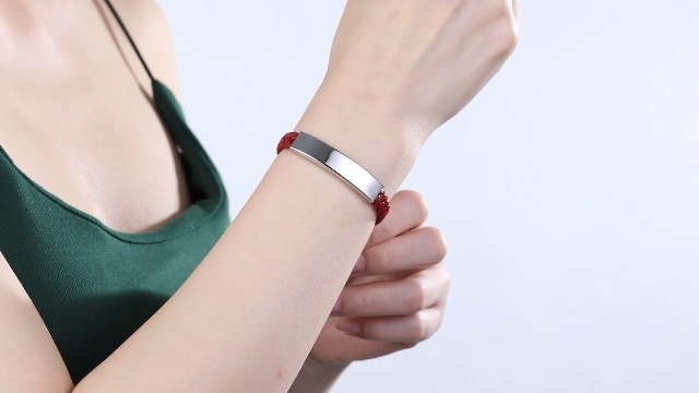 Bracciale Figlio in Acciaio Inox Lucidato e Corda Intrecciata con Incisione A mio Figlio Per Sempre Idea regalo figli per lui Compleanno Natale - Cofanetto Incluso (A mio Figlio