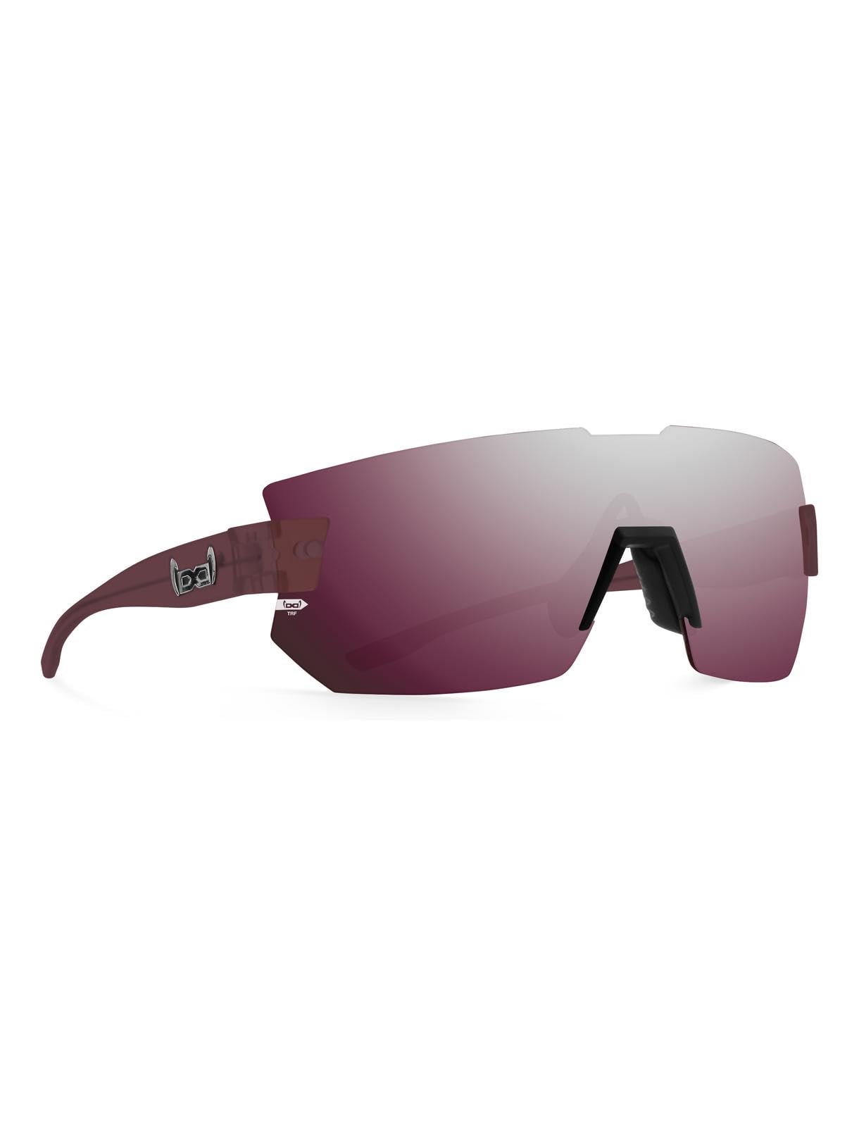 Gloryfy Unisex G25 Purple TRF Sonnenbrille, Violet, M/L | Unzerbrechliche & Stilvolle Brille für Alltag & Sport