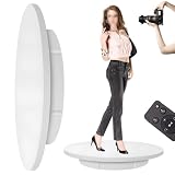 Espositore elettrico a 360° con ricarica telecomandata, batteria da 8-12 ore, capacità 100 kg per presentazione del prodotto
