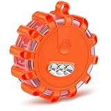 【9 modos intermitentes】Cada luz de bengala de seguridad LED tiene 9 modos intermitentes para diferentes señales de rescate SOS tanto para uso de emergencia marina como de carretera. También se pueden usar para actividades recreativas como acampar y caminar.