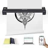 claities Stencil Printer for Tattooing Mini Portable Tattoo Transfer Machine USB Wireless Bluetooth