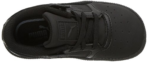 PUMA PUMA Kids' Sky II Lo Color Blocked Sneaker,Puma Black-Puma Black,6.5 M US Big Kid