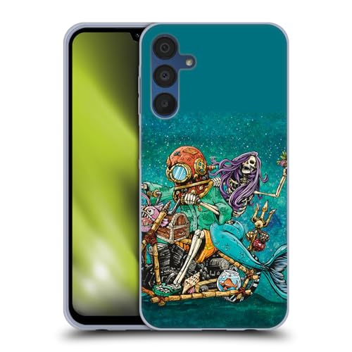 Funda Samsung Galaxy A15 para moteros diseño David Lozeau Sirena carcasa urbana de gel