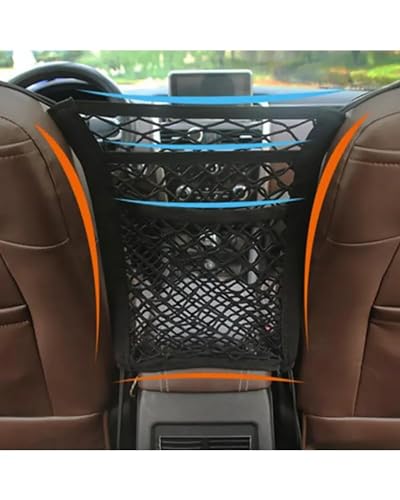 Sac en filet à placer entre les sièges pour stopper le désordre en voiture