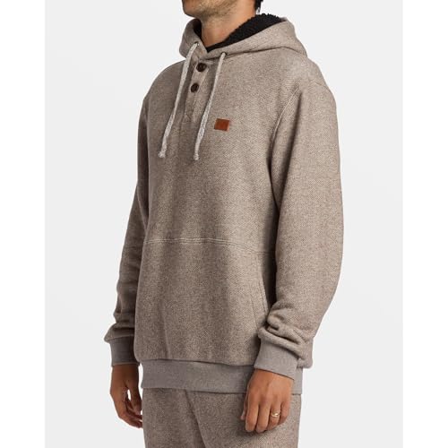 Billabong mens Hudson Pullover Fleece Double Button Sweatshirt2