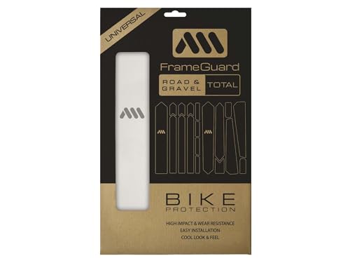 All Mountain Style Bike Frame Protection Kit - 18-Piece Clear