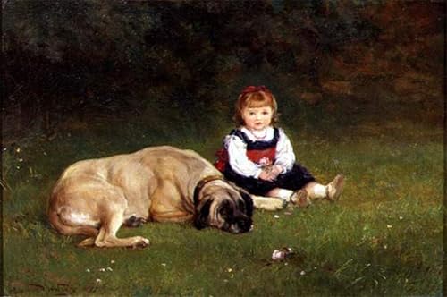 Cuadro pintura murales decor de Heywood Hardy de 60x90cm para regalar en bodas u hogares