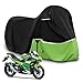 Waterproof Motorcycle Cover Replace for Kawasaki Ninja 400 500 650 Z900 Zx6r Street Without Trunk Models, 420D Oxford Cloth Motorcycle Cover for Snow Rain Dust Protection