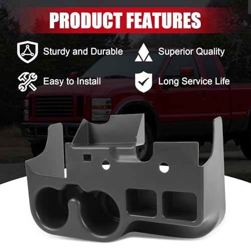 Portavasos Consola Central para Ford F-250-F-550 1999-2001 miniatura 3