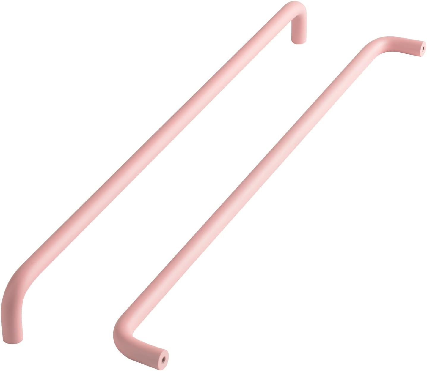 5 Pack Pink Closet Door Pulls 12.6 Inch(320mm) Hole Center Long Drawer Handle for Dresser Colorful Cabinet Handles Bathroom Vanity Pulls(5, Pink, 12.6 Inch(320mm))