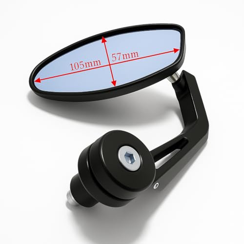 Generic Motorcycle Handlebar Rearview (Side) Mirror - Image 5