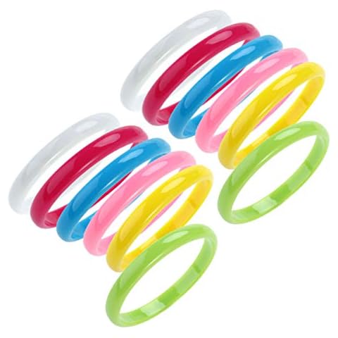 STOBOK Candy Colour Bangle Bracelets Set Cover