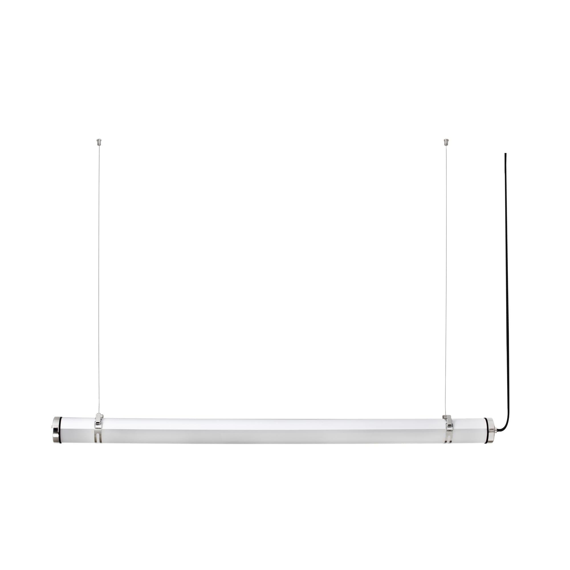 Lampe suspension chrome 36W SCUBA 1200 Faro pour îlot de cuisine