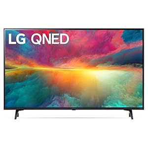 LG QNED75 Series 43-Inch Class QNED Mini-LED Smart TV 43QNED75URA, 2023 – AI-Powered 4K TV, Alexa Built-in, Black