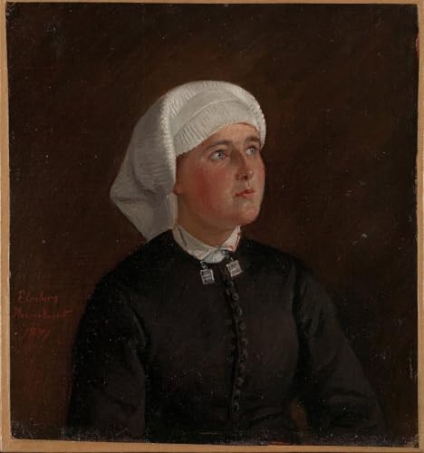 Cuadro de lienzo con retrato histórico de Adolph Tidemand, decoración artística de 60x90cm