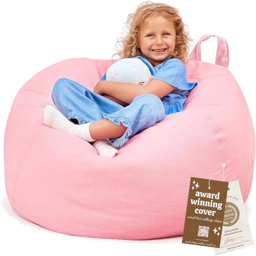 HUDDLE Original Cover for Stuffed Animal Bean Bag Storage