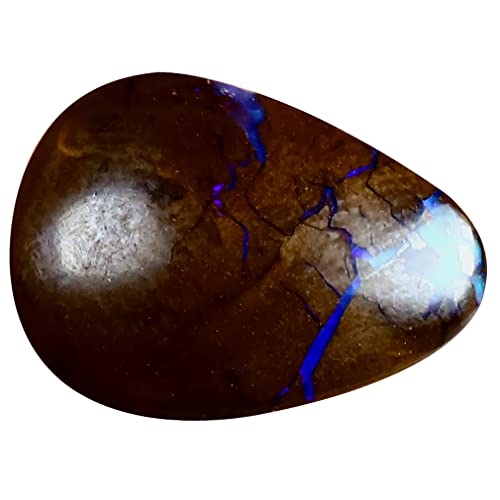 Opale naturelle boulder Koroit multicolore 14x10mm pour créer votre pendentif