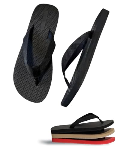 Rubber Thong Sandals for Women Beach Flip Flops Casual Comfortable Slip On Flat Sandals Ladies Slides Slipper