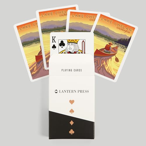 Baraja de Póker con 52 cartas Lake Chelan miniatura 6