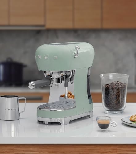 Macchina CaffÈ Espresso Smeg ECF02PGEU, 1350 W, Verde - 5