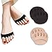 Coussinet Metatarsien,Coussinets d Avant-Pied,Coussin de Protection de Pointe de Pied,Pads métatarsiens,Coussinets Plantaires pour Protections,Soulage la Douleur au Pied respirants Coussins,2 paires