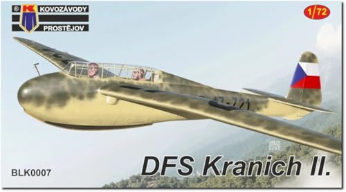 Kranich II 1/72 Kovozavody Prostejov BLK0007 maquette planeur DFS