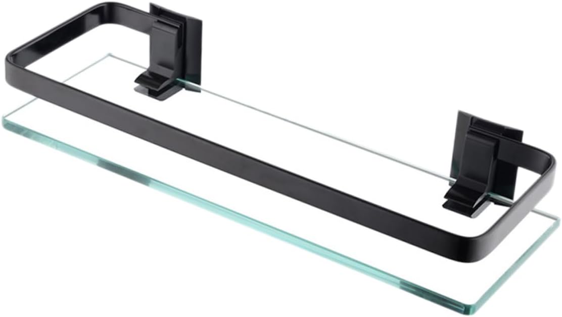 Bathroom Storage Cabinet Shelves Over Toilet Glass Storage Rack Multi-Functional Heavy Duty Toiletry Organizer