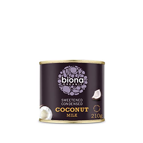 Biona Leche Coco Condensada Endulzada Ecológica - Vegetariano, Vegano, Paleo - 210 g