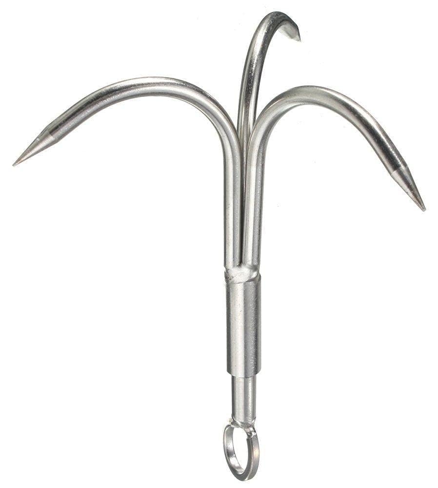 Flying Claw Grappling Stainless Steel Hook Rock Climbing Claw Outdoor Hook Carabiner Grappling Hook Sal Waterweed