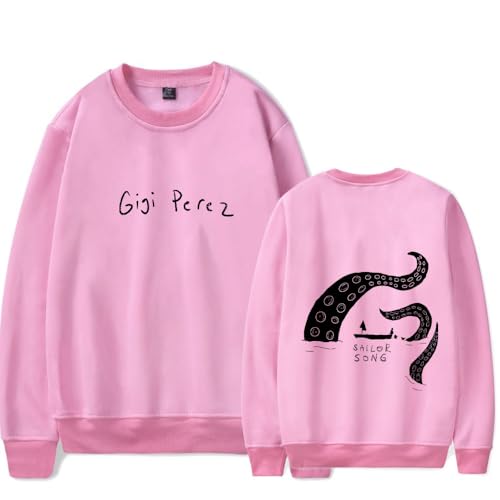 Gigi Perez Merch Sailor Song Print Sweatshirt 2025 Women Men Vintage 90s Fashion Long Sleeve