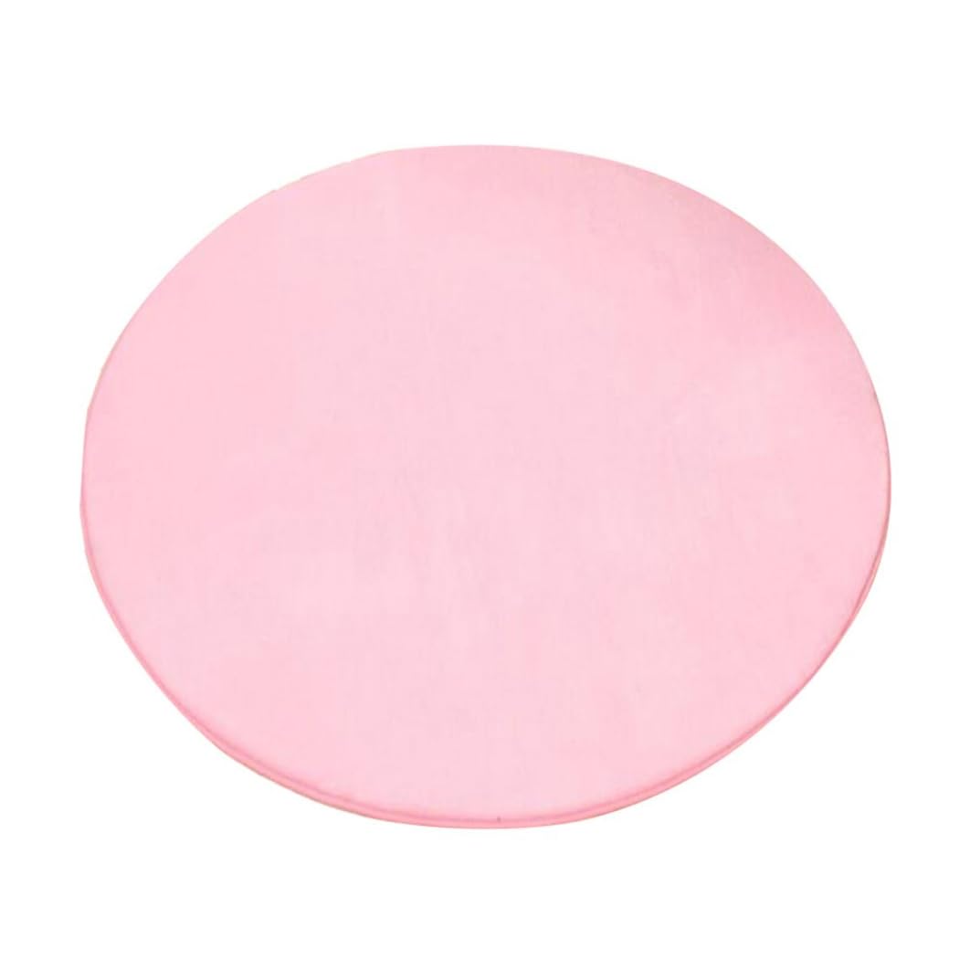 Liummrcy Mats de Juegos Redondos para niños Tenta Playpen 40 Pulgadas Ring Rug para la Carpa de Juego Falta de la Carpa Cirular Farmentina para niños Roses Rosy 100 cm, Alfombras de guardería
