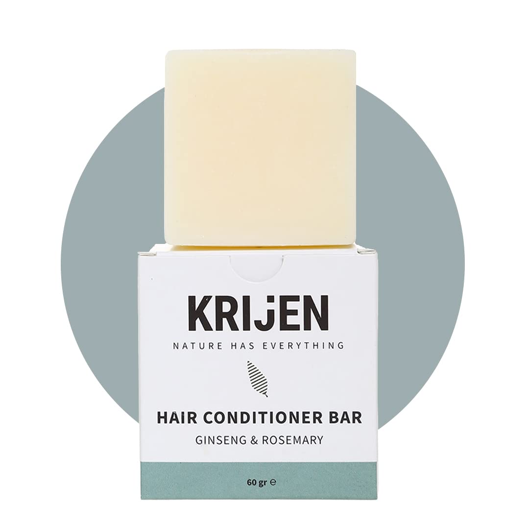 Krijen Ginseng & Biberiye Katı Saç Kremi 60 Gr