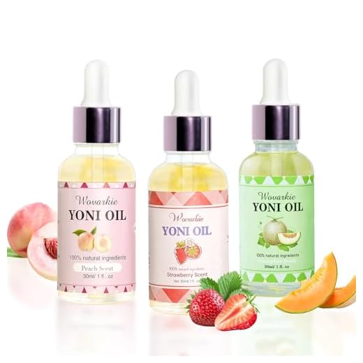 Yoni Essential Oil for Women Set of 3, 100% Natural Feminine Oil Intimate Deodorant for Women, Eliminates Odor and Ph Balanced, Feminine Serum Made with Pure Natural Essential Oils (1 fl oz/30 ml)