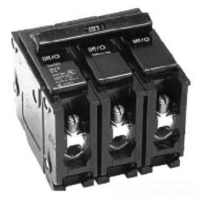 Eaton / Cutler Hammer BRH330 Molded Case Circuit Breaker 30 Amp 240 Volt 3-Pole 3-Phase Plug-On Mount