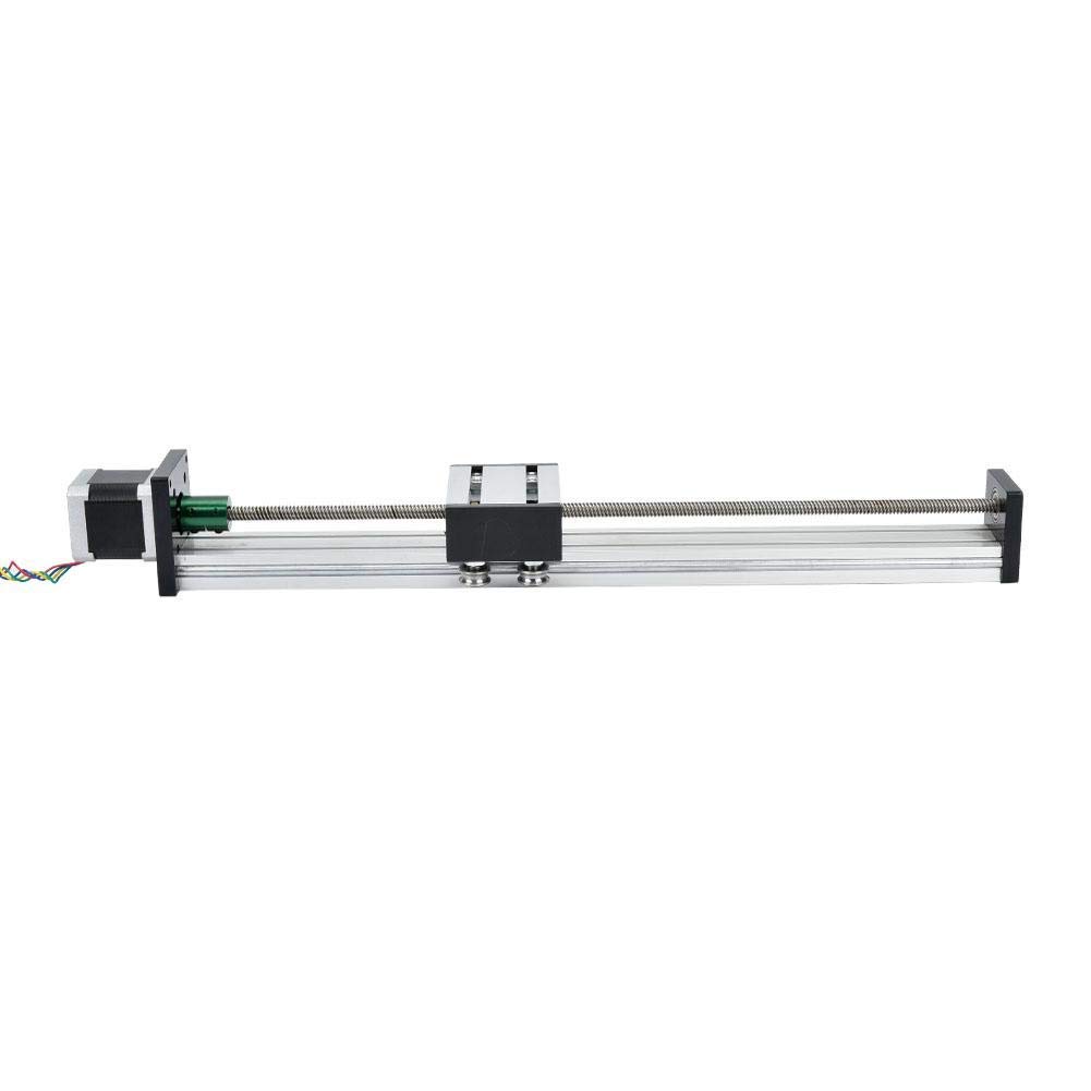 XUXUWA Guide Rail, 800mm Aluminum Alloy Ball Screw Motion Rail Compatible with Linear Reciprocating Applications and the Automation Industry(1204)
