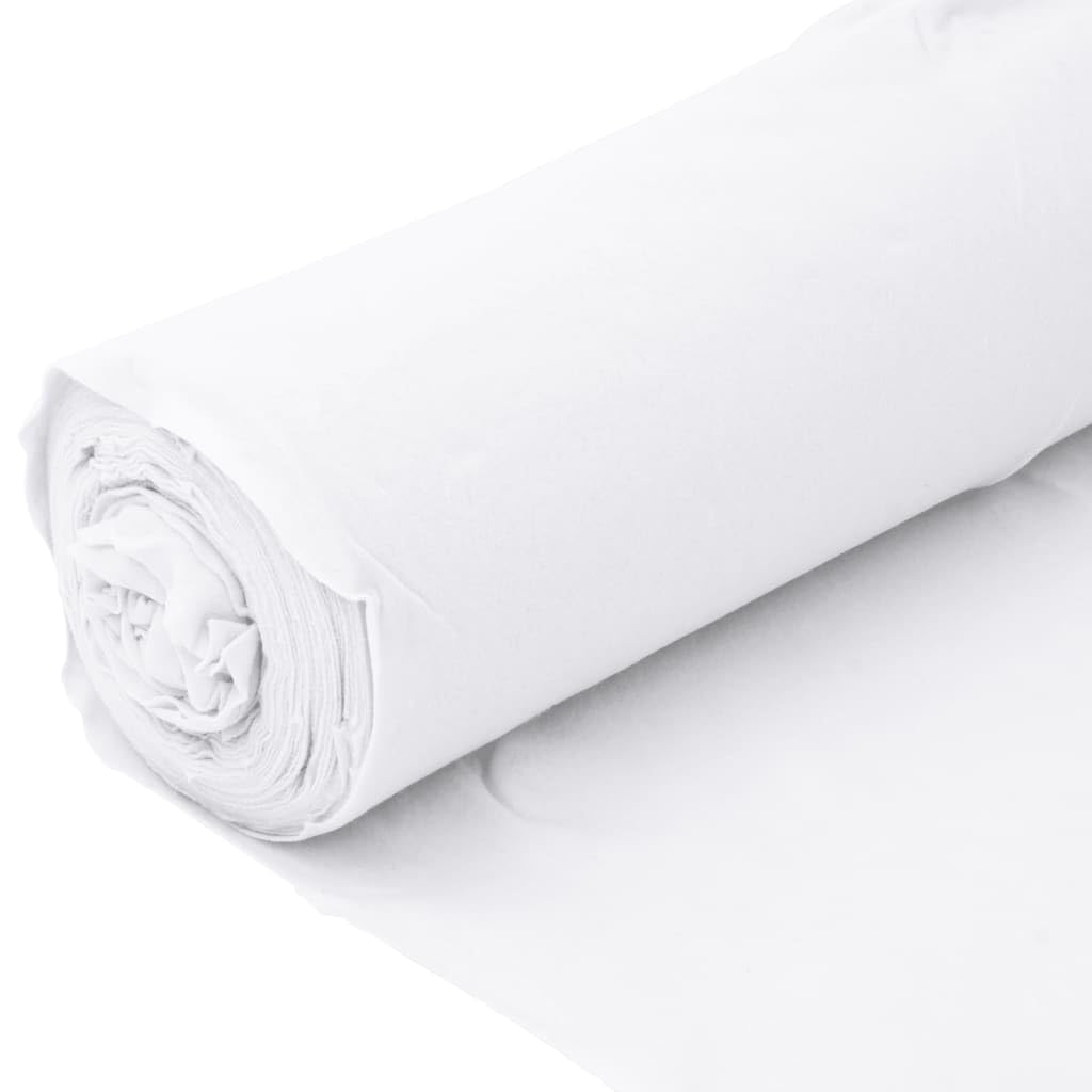 LAPOOH Membrana Geotessile Bianca 1x150 m in Fibra di Poliestere,Membrana Geotessile,Tessuti per Pacciamatura-4009853