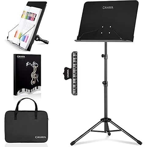Atril Musica Extensible & Sobremesa 2-EN-1 Ajustable Cover