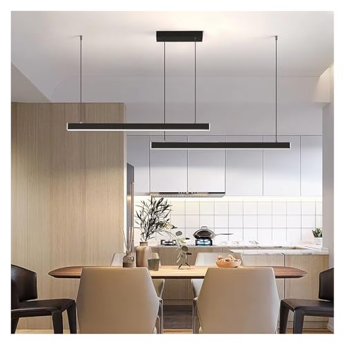 Plafonnier LED suspendu pour salle à manger et table de restaurant chic